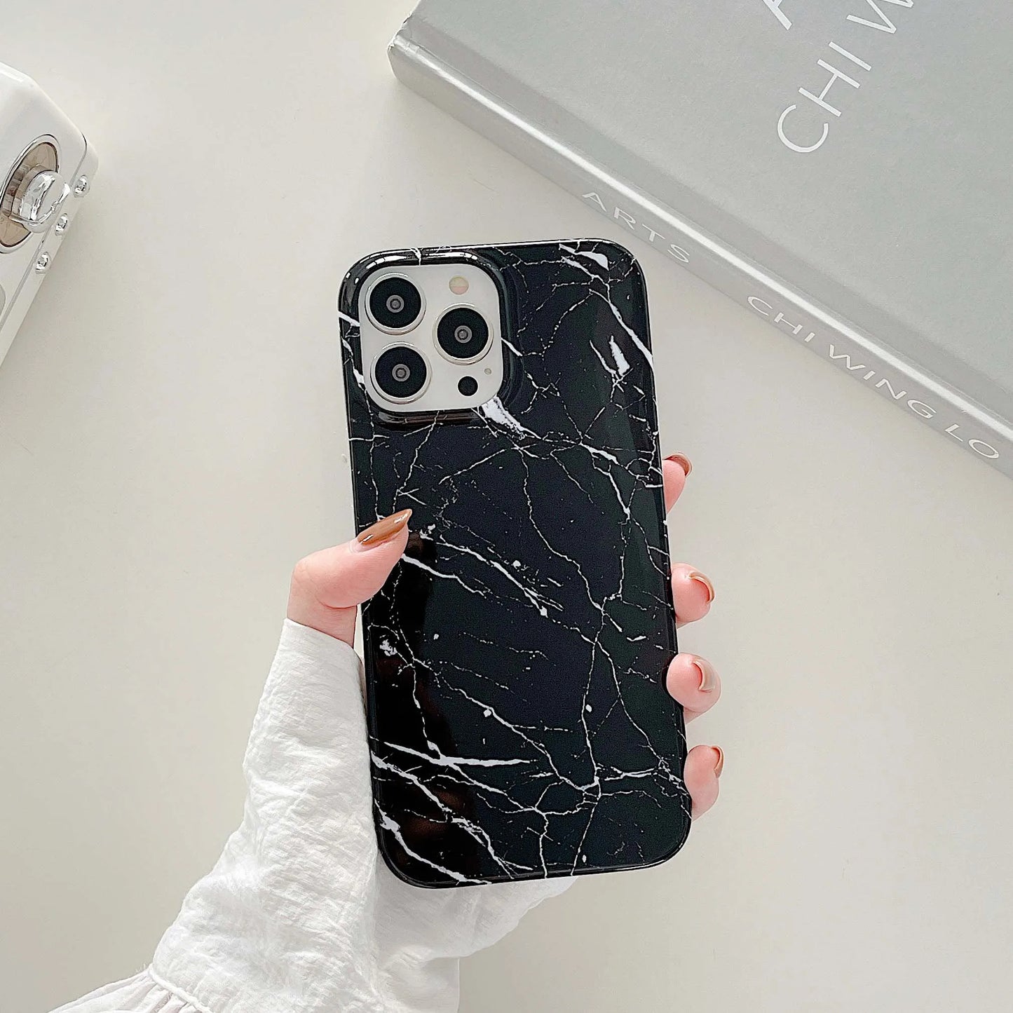 Marble iPhone Case – Glossy and Protective