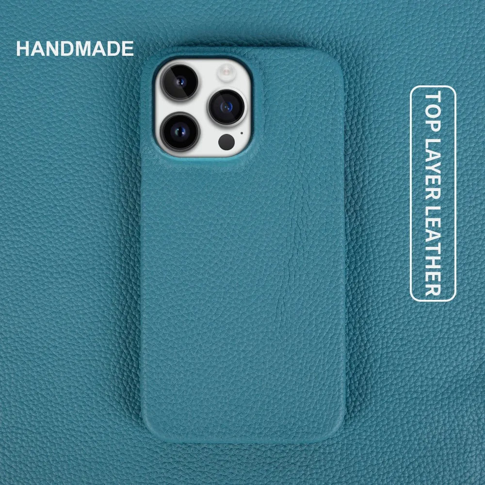 Premium Leather iPhone Case – Sleek and Timeless