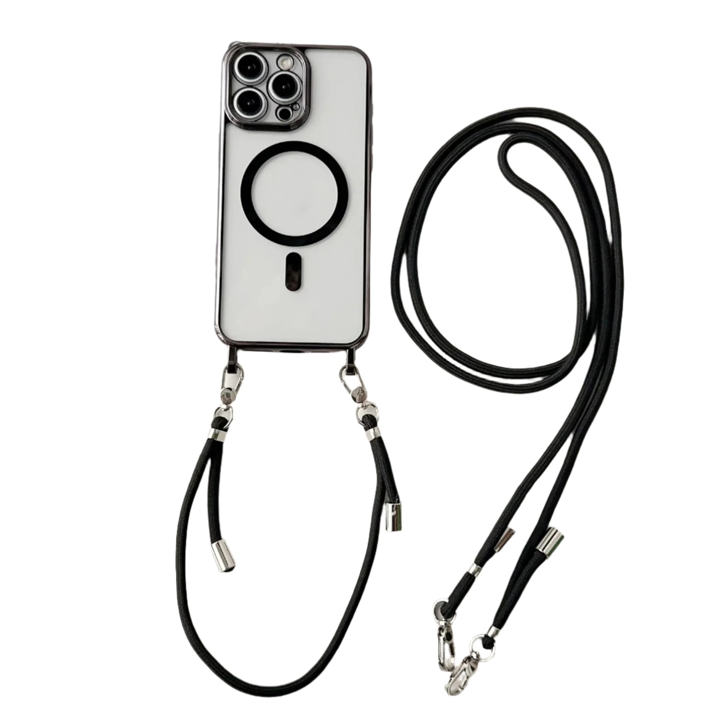 Magnetic Crossbody Phone Case with Strap