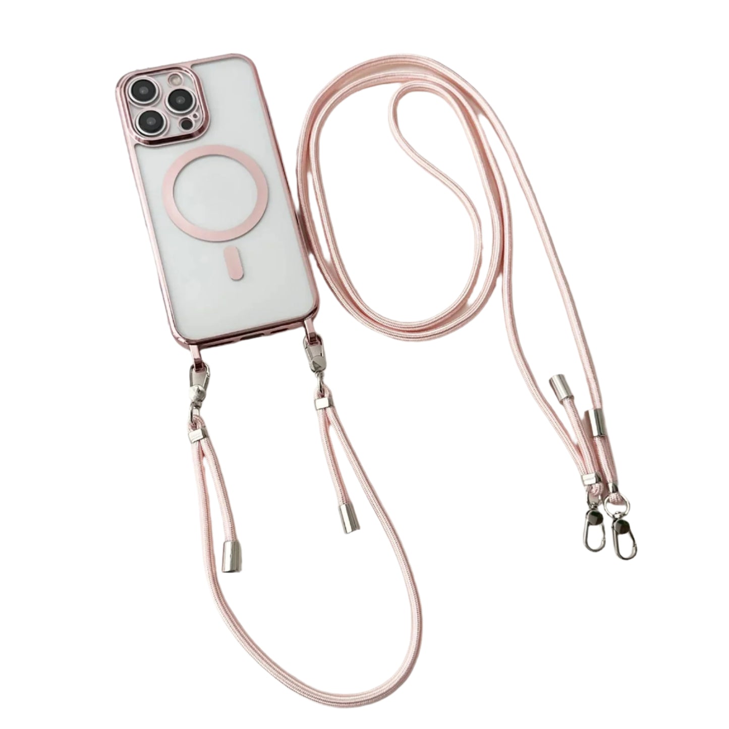 Magnetic Crossbody Phone Case with Strap