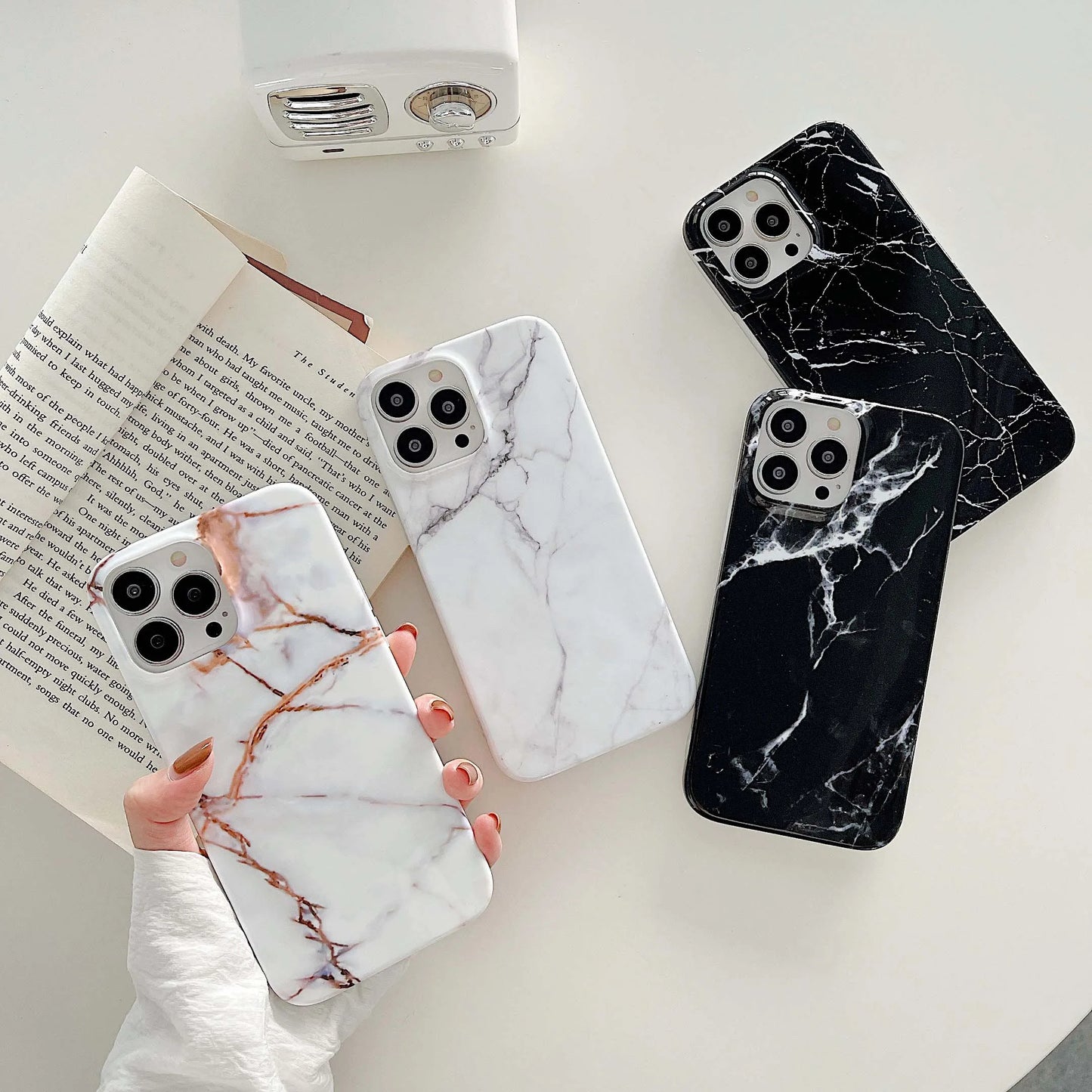 Marble iPhone Case – Glossy and Protective