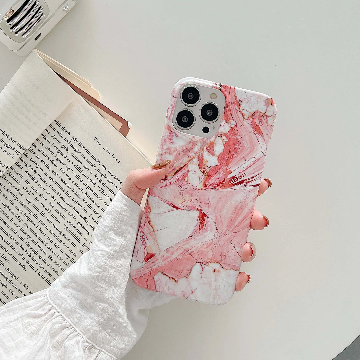 Marble iPhone Case – Glossy and Protective
