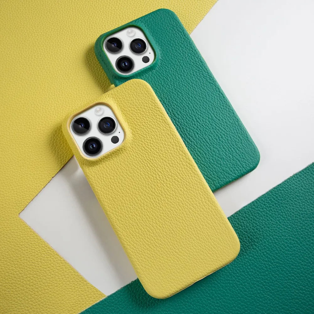 Premium Leather iPhone Case – Sleek and Timeless