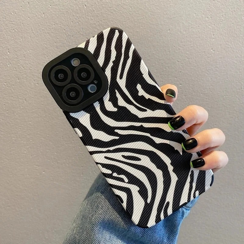 Zebra Stripe iPhone Case