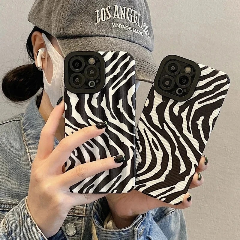 Zebra Stripe iPhone Case