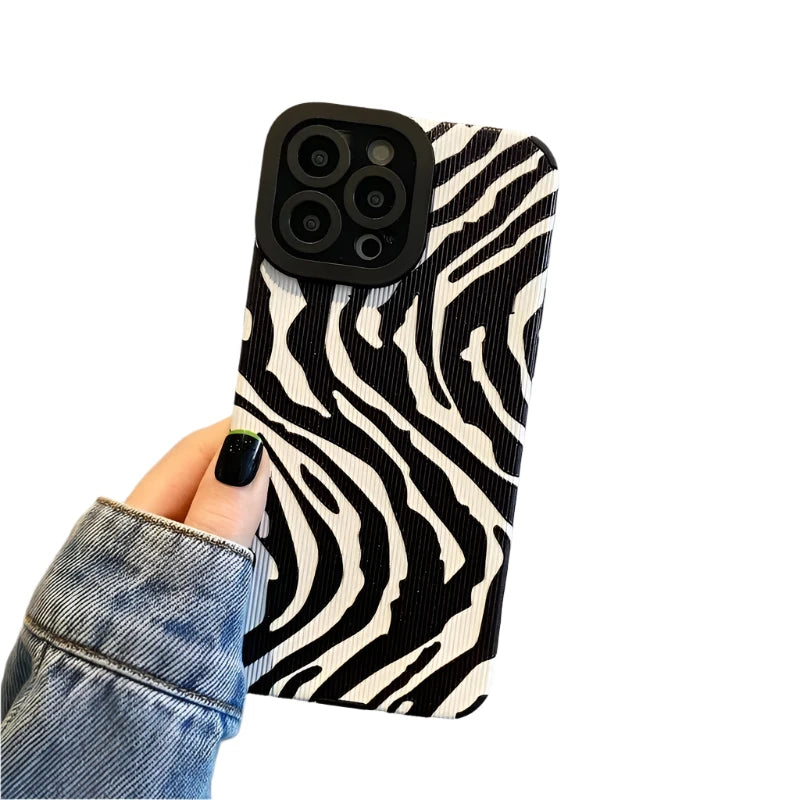 Zebra Stripe iPhone Case